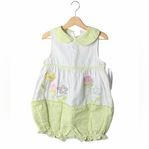 🌸 Samara Vintage Floral Romper | Girls Size 3T | NWT 🌸